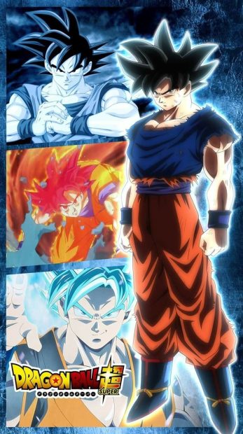 Super Saiyan Goku Background.