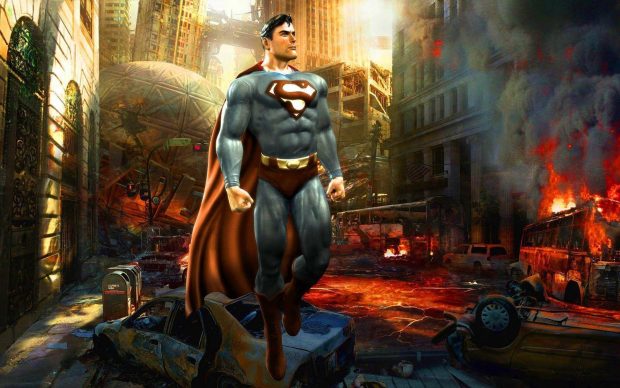 Superman Wide Screen Wallpaper HD.