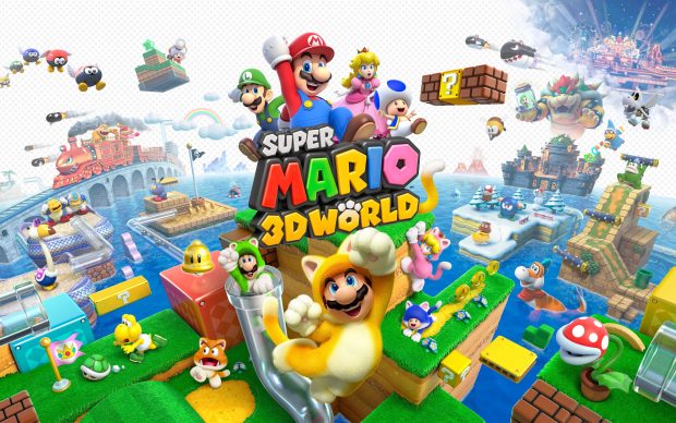 Supper Mario 3D World Wallpaper HD.