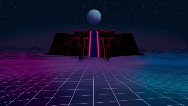 Synthwave Wallpaper HD.