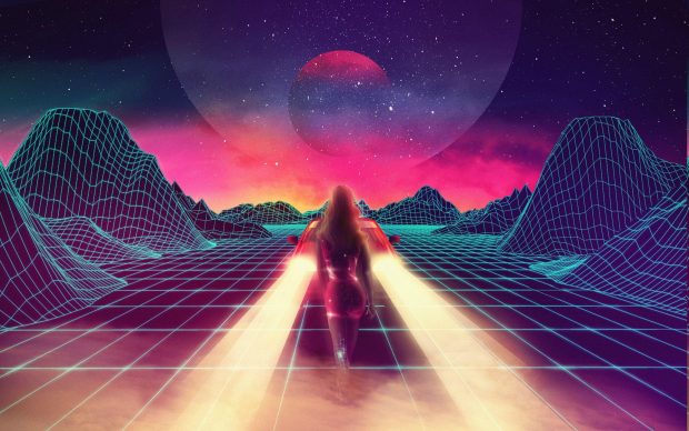 Synthwave Wallpaper High Quality.
