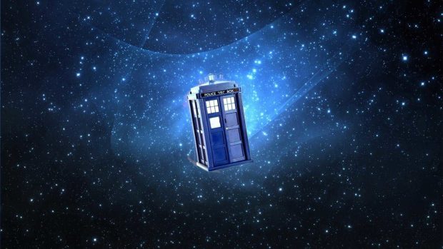 Tardis HD Wallpaper Computer.