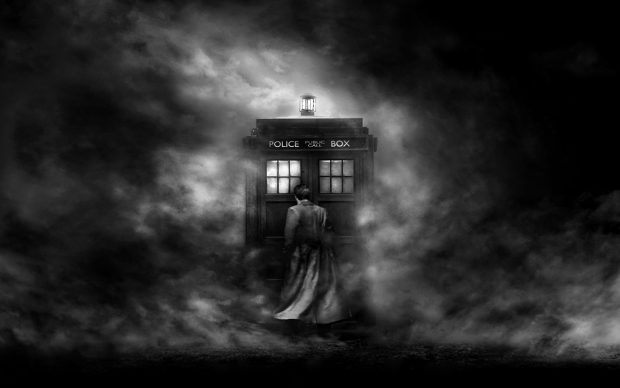 Tardis Wide Screen Wallpaper.