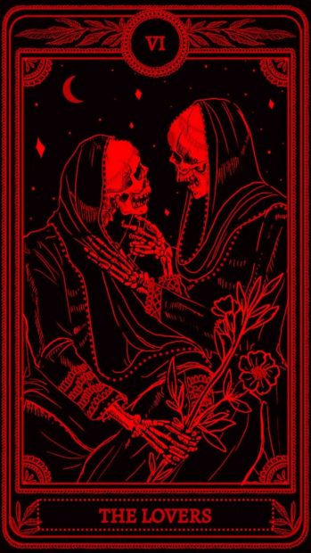 Tarot Gothic Background.