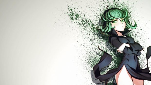 Tatsumaki One Punch Man Background.