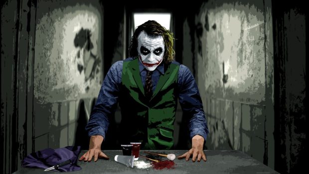 The Joker Wide Screen Wallpaper HD.