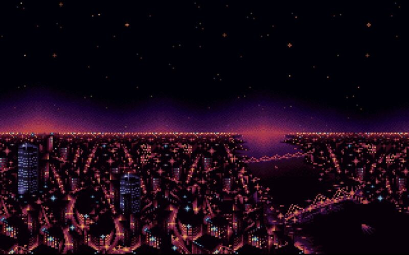 8 Bit Background HD High Quality - PixelsTalk
