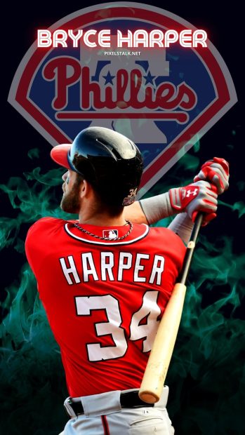 The best Bryce Harper Background.