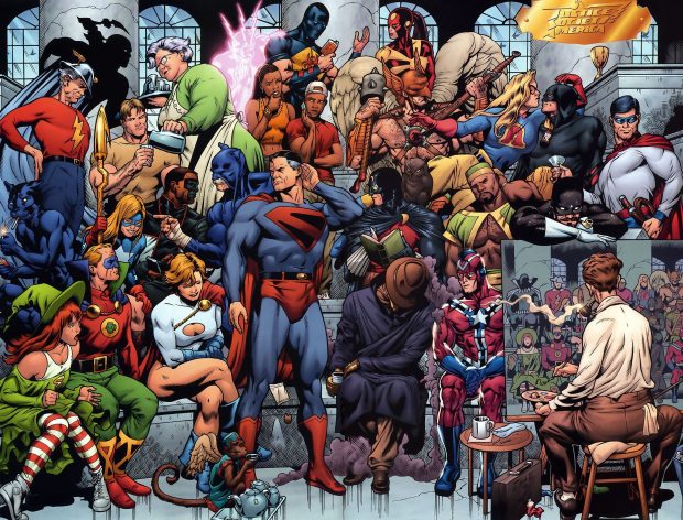 The best DC Comics Background.