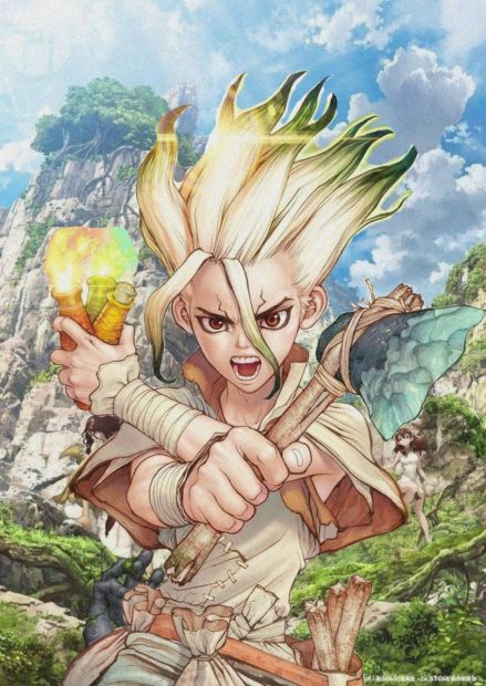 The best Dr Stone Background.
