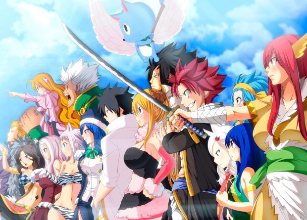 The best Fairy Tail Background.