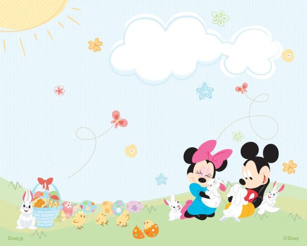The best Free Mickey Mouse Easter Wallpaper HD.