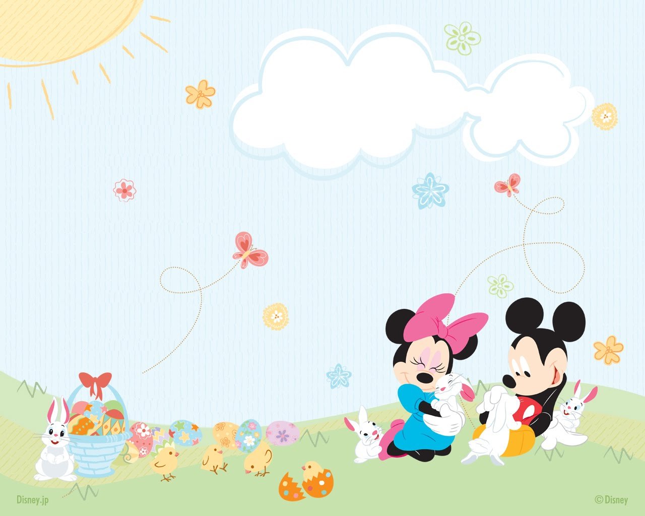 Free Mickey Mouse Easter Wallpapers HD 