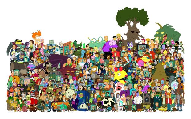 The best Futurama Background.