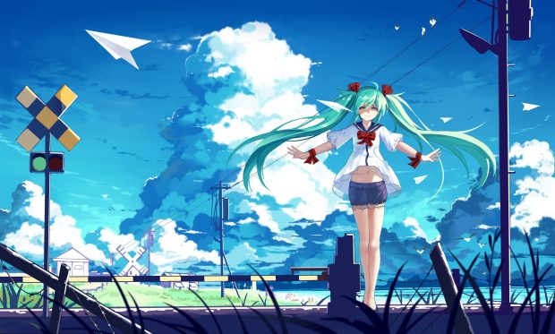 The best Hatsune Miku Background.