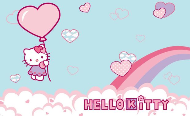 The best Hello Kitty Aesthetic Background.