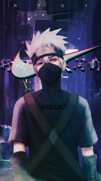 The best Kakashi Aesthetic iPhone Background.