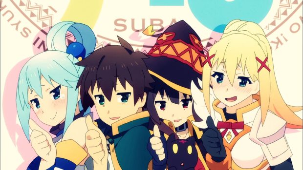 The best Konosuba Background.