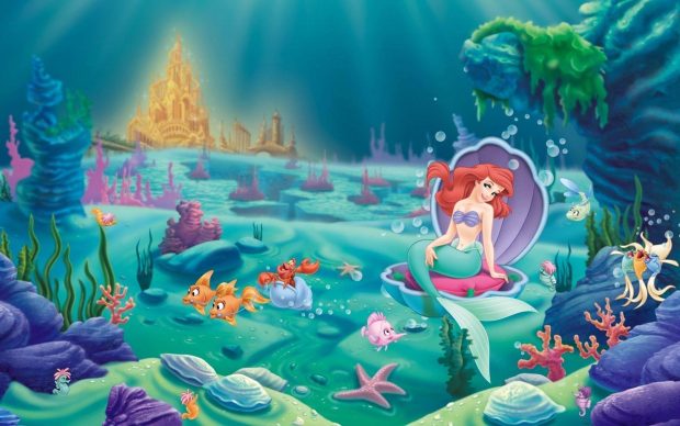 The best Little Mermaid Background.