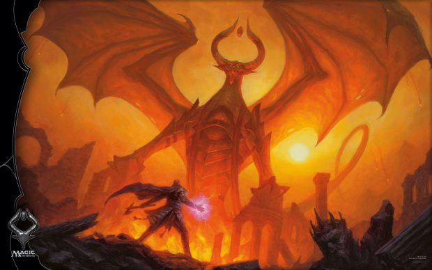 The best Nicol Bolas Background.