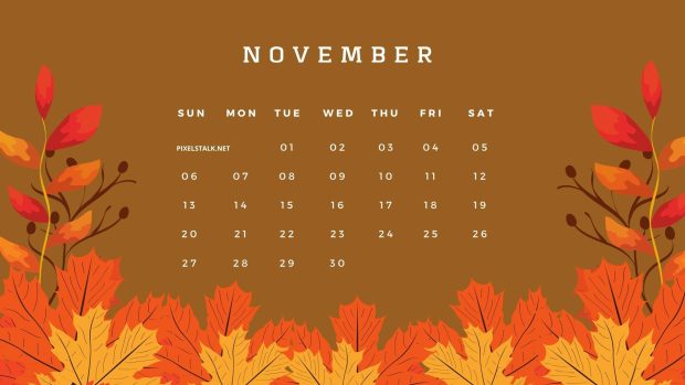 November 2022 Calendar Backgrounds HD