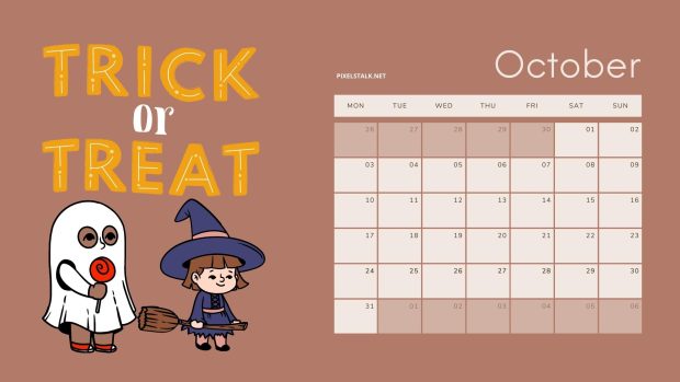 The best October 2022 Calendar Wallpaper HD.