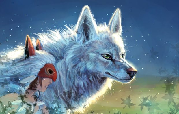 The best Princess Mononoke Background.