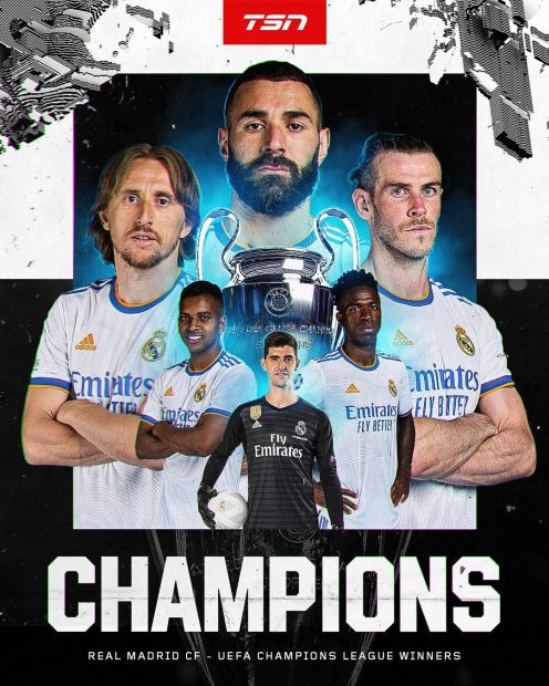 The best Real Madrid UEFA Champions League 2022 Wallpaper HD.