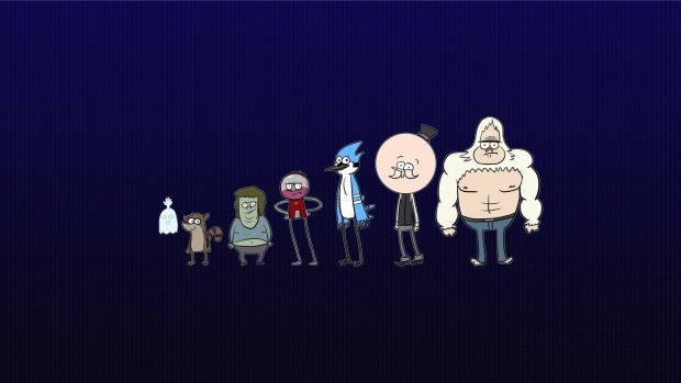 The best Regular Show Background.