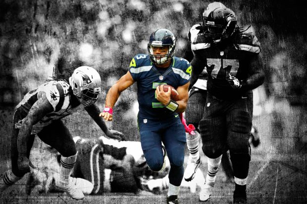 The best Russell Wilson Background.