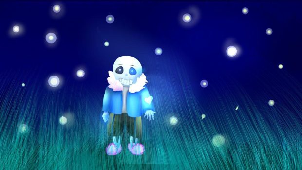 The best Sans Undertale Background.