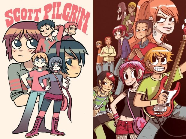 The best Scott Pilgrim Background.