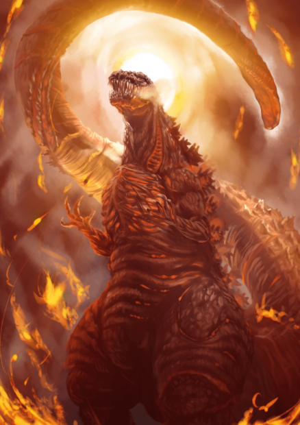 The best Shin Godzilla Background.