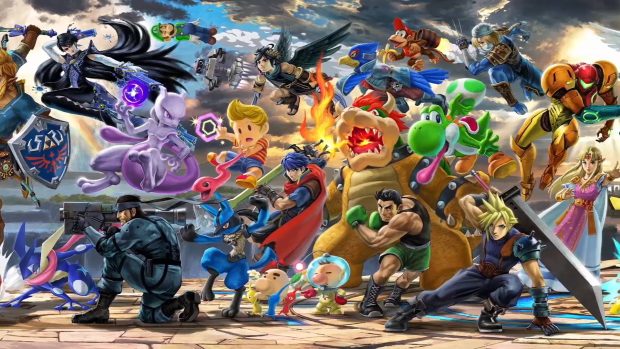 The best Smash Bros Background.