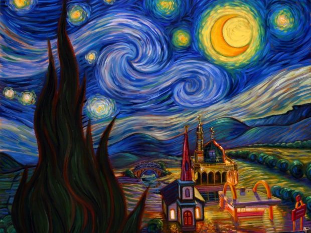 The best Starry Night Background.