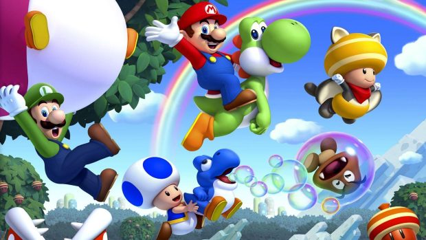 The best Super Mario Background.