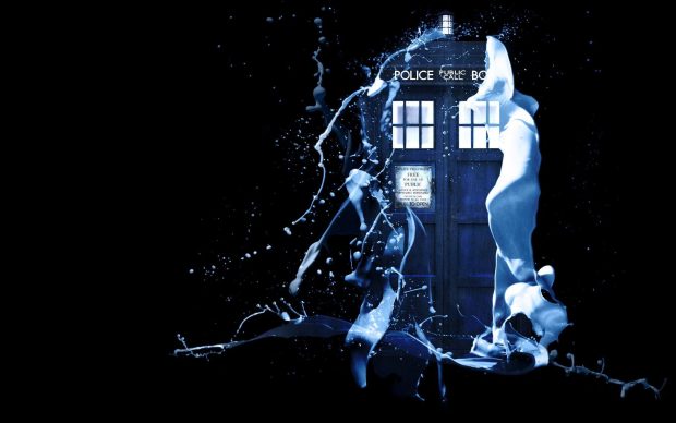 The best Tardis Background.