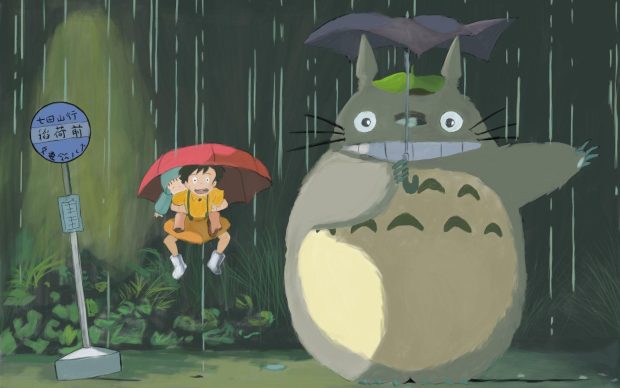 The best Totoro Background.