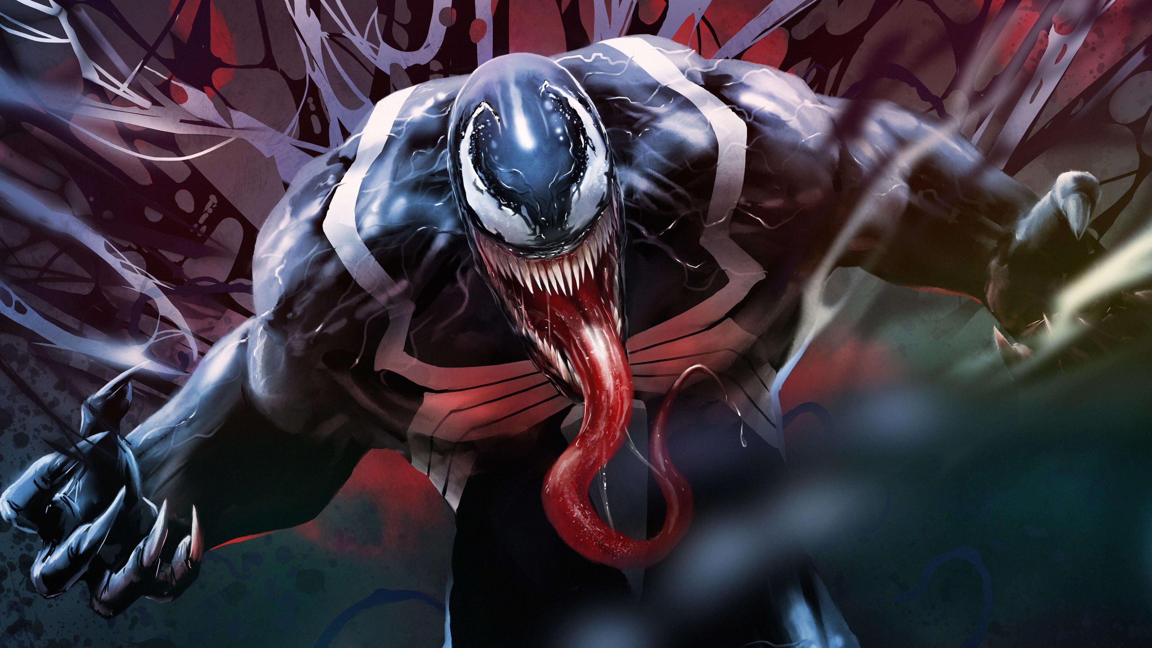 Comics Spiderman SpiderMan Cool Venom Text 3D Blood HD Wallpaper  Background Photographic Paper  Comics posters in India  Buy art film  design movie music nature and educational paintingswallpapers at  Flipkartcom
