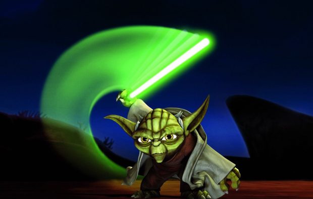 The best Yoda Background.