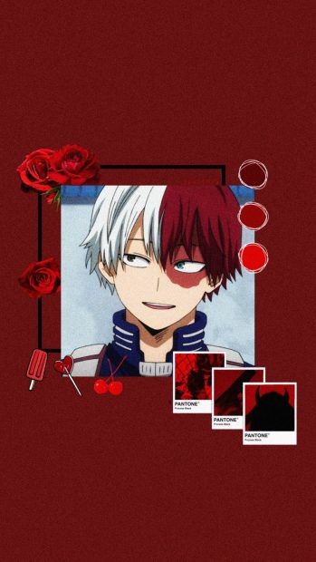 Todoroki Aesthetic Anime Wallpaper HD.