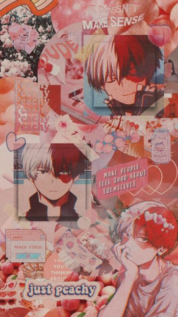 Todoroki Aesthetic Background for Android.