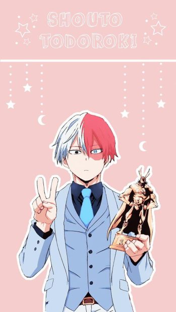 Todoroki Aesthetic HD Wallpaper Free download.