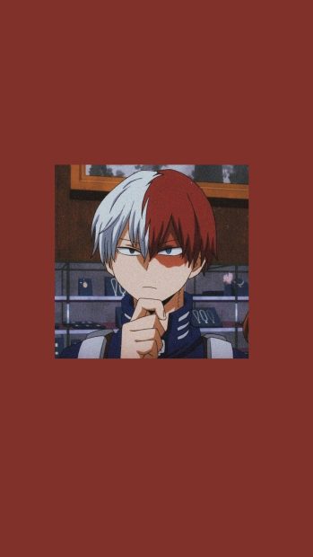 Todoroki Aesthetic Wallpaper Free Download.