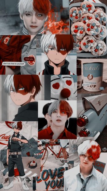 Todoroki Aesthetic Wallpaper HD.