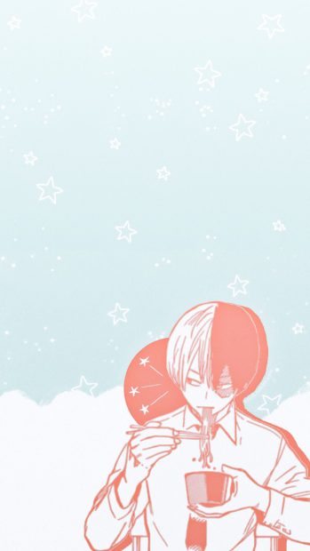 Todoroki Aesthetic Wallpaper HD Free download.