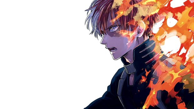 Todoroki Desktop Wallpaper.