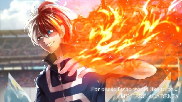 Todoroki HD Wallpaper Free download.