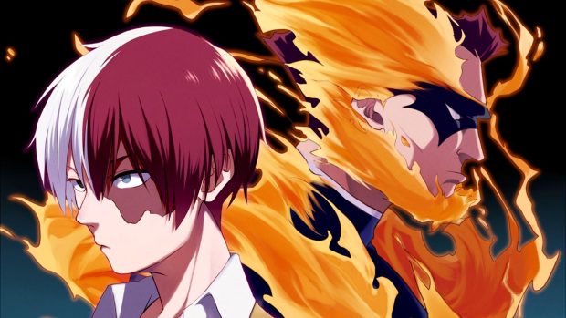 Todoroki Wallpaper HD 1080p.