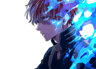 Todoroki Wallpaper HD Free download.